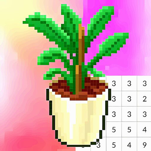 Coloring by Numbers - Pixel Rooms